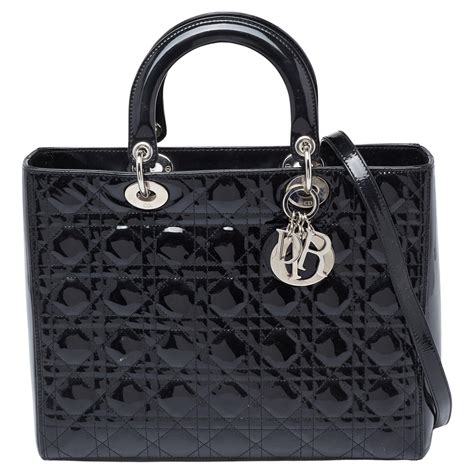 dior tote rose|lady dior tote large black.